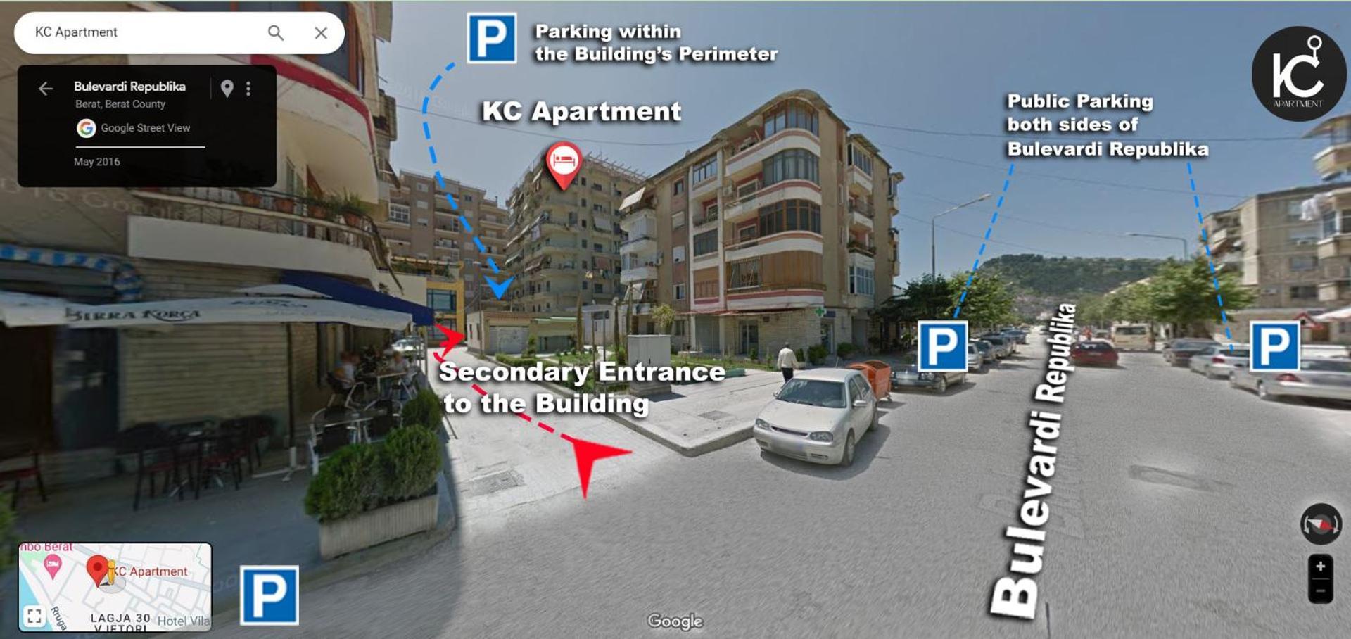 Kc Apartment Berat Extérieur photo
