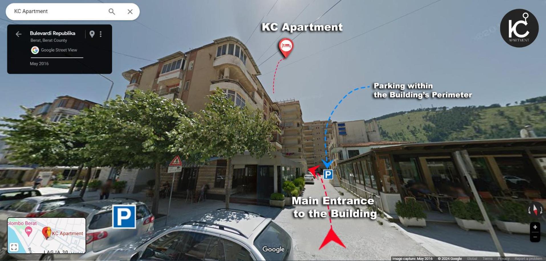 Kc Apartment Berat Extérieur photo